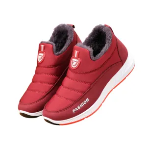 Winter Fur Slip On Snow Boots
