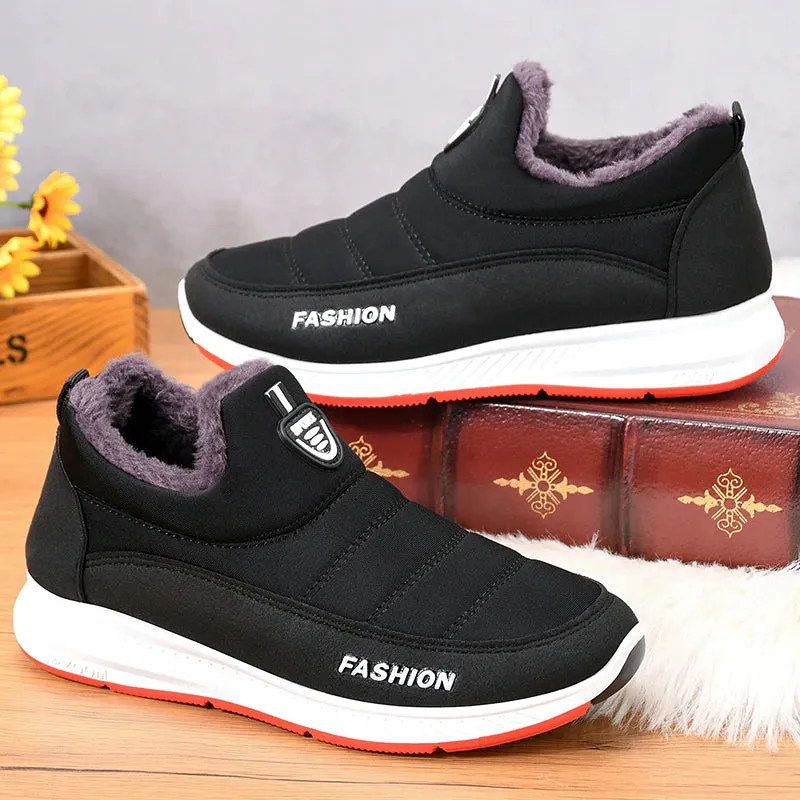 Winter Fur Slip On Snow Boots